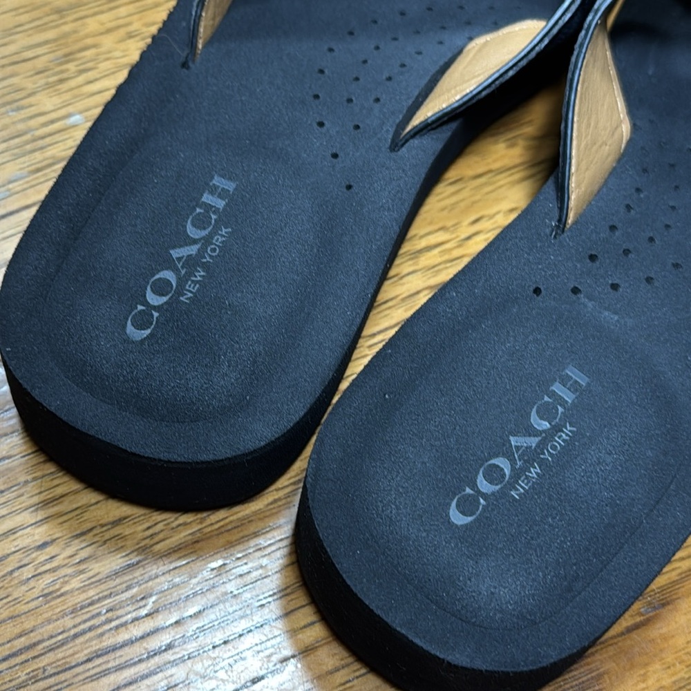 COACH JANINE SIGNATURE SANDALS - Picture 13 of 15